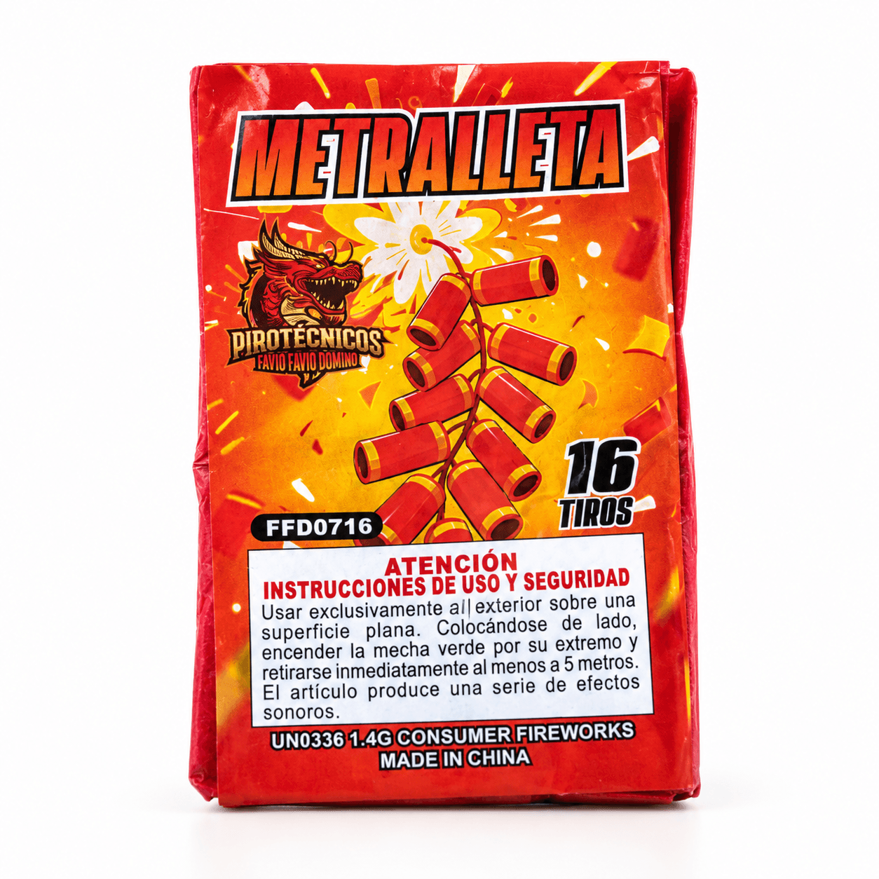METRALLETA DE 16T X1UND