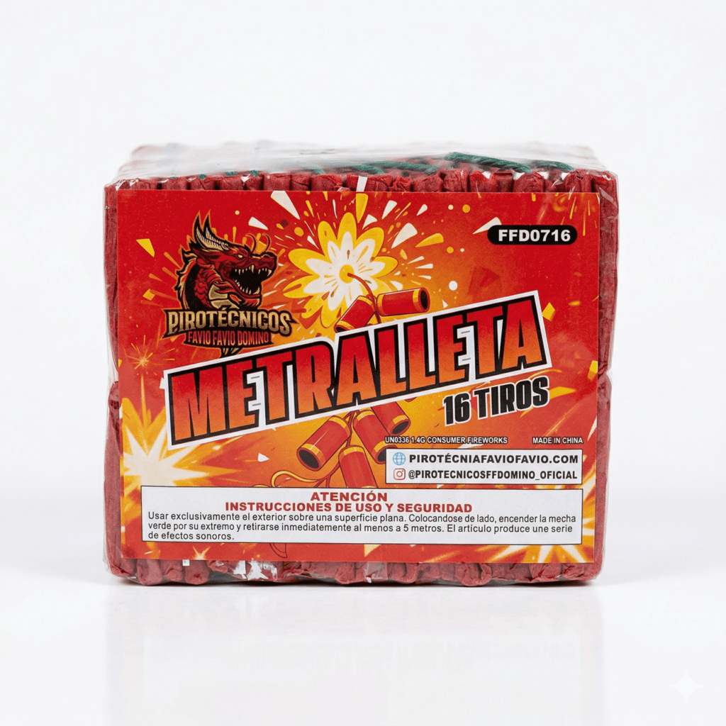 METRALLETA 16 TIROS